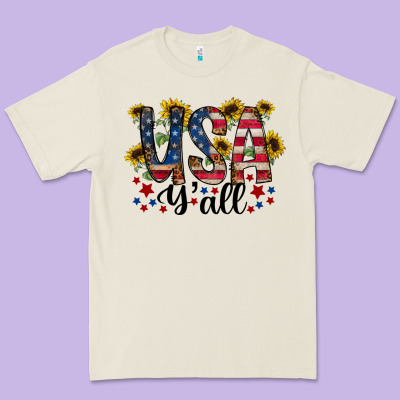 Usa Yall Premium Tee Designed By Racoondesign
