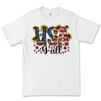 White usa yall Premium Tee - RacoonDesign