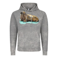 Cloud Rock Walrus Vintage Hoodie - LillyAllenDesigns