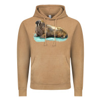 Vintage Camel Walrus Vintage Hoodie - LillyAllenDesigns