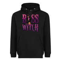 Black Boss Witch Heavyweight Hoodie - texasbilliewilder