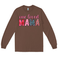 Chestnut one loved mama Long Sleeve Tee - JahusDesignShop