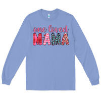Colony Blue one loved mama Long Sleeve Tee - JahusDesignShop