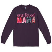 Plum one loved mama Long Sleeve Tee - JahusDesignShop