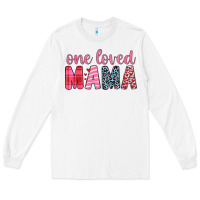 White one loved mama Long Sleeve Tee - JahusDesignShop