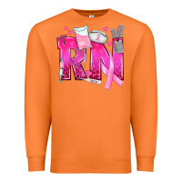 Carrot Breast Cancer RN Registered Nurse Premium Sweatshirt - texasbilliewilder