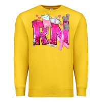 Lemon Breast Cancer RN Registered Nurse Premium Sweatshirt - texasbilliewilder