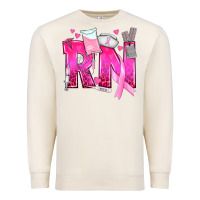 Sandshell Breast Cancer RN Registered Nurse Premium Sweatshirt - texasbilliewilder