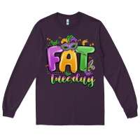 Plum fat tuesday Long Sleeve Tee - MaliasSmallBusiness