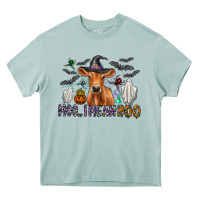 Arona Moo I Mean Boo Heavy Core Tee - CowhideDigitalArt