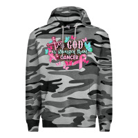 Slate Camo My god is stronger than Cancer Awareness Premium Hoodie - HowdyJamesFarm
