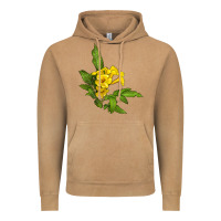 Vintage Camel yellow elder flower Vintage Hoodie - LillyAllenDesigns