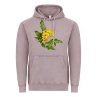 Vintage Zinc yellow elder flower Vintage Hoodie - LillyAllenDesigns