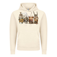 Vintage Artic skeleton coffee Vintage Hoodie - Jasminsmagicworld