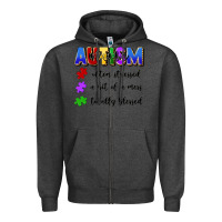 Charcoal Heather i'm a hot mess always stressed and proudly autism Zipper Hoodie - Artiststas