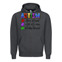 Smoke i'm a hot mess always stressed and proudly autism Zipper Hoodie - Artiststas