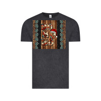 Vintage Black ho ho ho western christmas Vintage Tee - Jasminsmagicworld