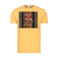 Vintage Mustard ho ho ho western christmas Vintage Tee - Jasminsmagicworld