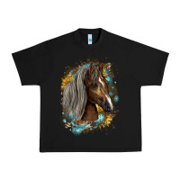 Black western tennessee horse Urban Heavy Tee - LillyAllenDesigns