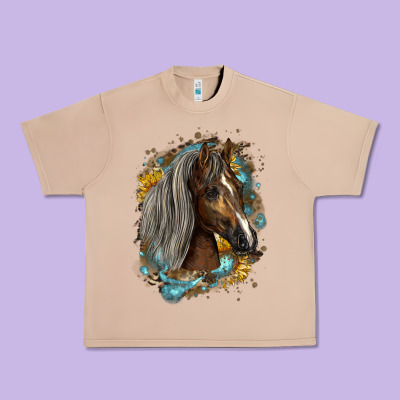 Western Tennessee Horse Urban Heavy Tee Designed By Lillyallendesigns