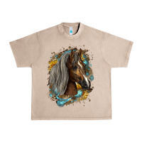 French Oak western tennessee horse Urban Heavy Tee - LillyAllenDesigns
