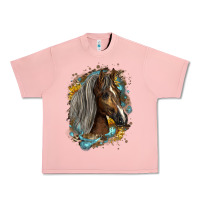 Salmon western tennessee horse Urban Heavy Tee - LillyAllenDesigns