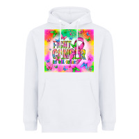 White Fight Cancer in all colors Heavyweight Hoodie - NancyCooperArtShop
