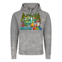 Cloud Rock hippie soul camping Vintage Hoodie - BarkalooDesign
