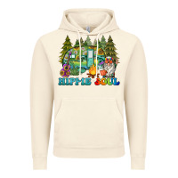 Vintage Artic hippie soul camping Vintage Hoodie - BarkalooDesign
