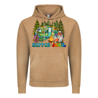 Vintage Camel hippie soul camping Vintage Hoodie - BarkalooDesign