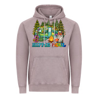 Vintage Zinc hippie soul camping Vintage Hoodie - BarkalooDesign