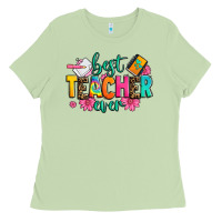 Matcha best teacher ever Ladies Tee - Zillion Design Studio