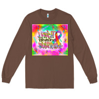 Chestnut lynch stndrome warrior Long Sleeve Tee - NancyCooperArtShop
