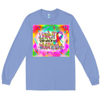 Colony Blue lynch stndrome warrior Long Sleeve Tee - NancyCooperArtShop
