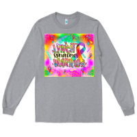 Heather Grey lynch stndrome warrior Long Sleeve Tee - NancyCooperArtShop