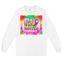 White lynch stndrome warrior Long Sleeve Tee - NancyCooperArtShop