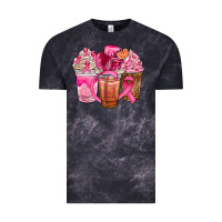 Cloud Black breast cancer coffee cups Vintage Tee - NancyCooperArtShop
