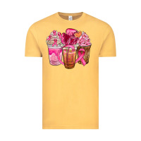Vintage Mustard breast cancer coffee cups Vintage Tee - NancyCooperArtShop