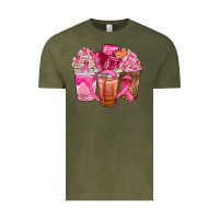 Vintage Olive breast cancer coffee cups Vintage Tee - NancyCooperArtShop
