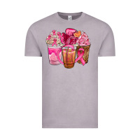 Vintage Zinc breast cancer coffee cups Vintage Tee - NancyCooperArtShop