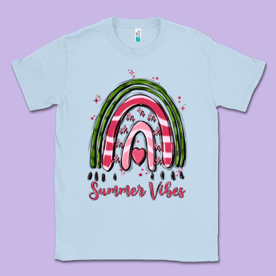 Summer Vibes Classic Tee Designed By Maliassmallbusiness