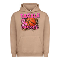 Pigment Burro Tackle Cancer Basketball Urban Hoodie - FaDigitalArtStudio