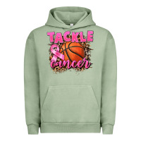 Pigment Oil Green Tackle Cancer Basketball Urban Hoodie - FaDigitalArtStudio