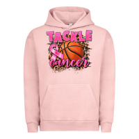Pigment Salmon Tackle Cancer Basketball Urban Hoodie - FaDigitalArtStudio