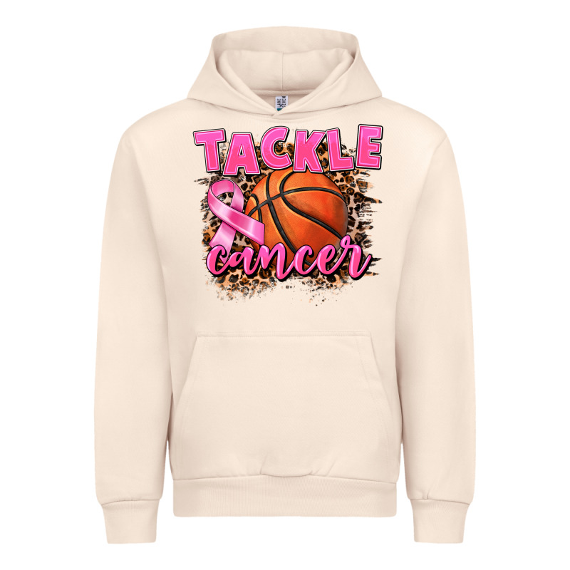 Tackle Cancer Basketball Urban Hoodie by FaDigitalArtStudio | Teevron