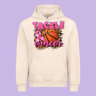 Tackle Cancer Basketball Urban Hoodie Designed By Fadigitalartstudio