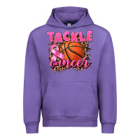 Tulip Tackle Cancer Basketball Urban Hoodie - FaDigitalArtStudio