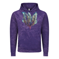 Cloud Purple Venus Fan Sea Coral Vintage Hoodie - LillyAllenDesigns