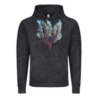 Vintage Black Venus Fan Sea Coral Vintage Hoodie - LillyAllenDesigns