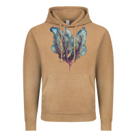 Vintage Camel Venus Fan Sea Coral Vintage Hoodie - LillyAllenDesigns